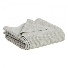 RECYCLED COTON BED THROW NATURAL 260 